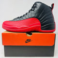 Jordan 12 Retro Flu Game 2025 sneaker on box, brand new condition.
