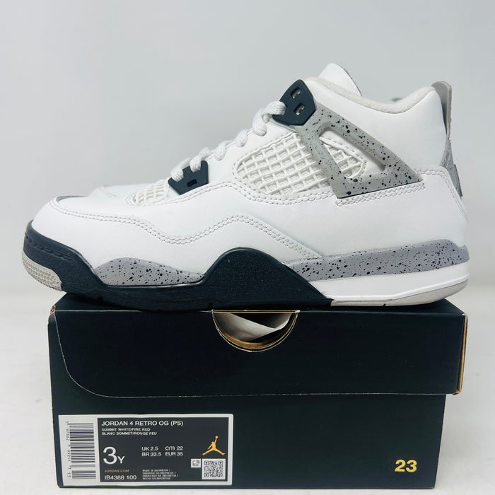Jordan 4 Retro White Cement (2025) (PS)