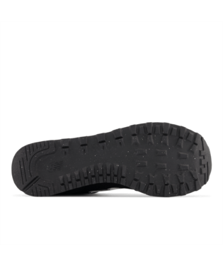 New Balance 515 v3 shoes outsole in black rubber with textured grip and rugged tread pattern, sole/bottom view.