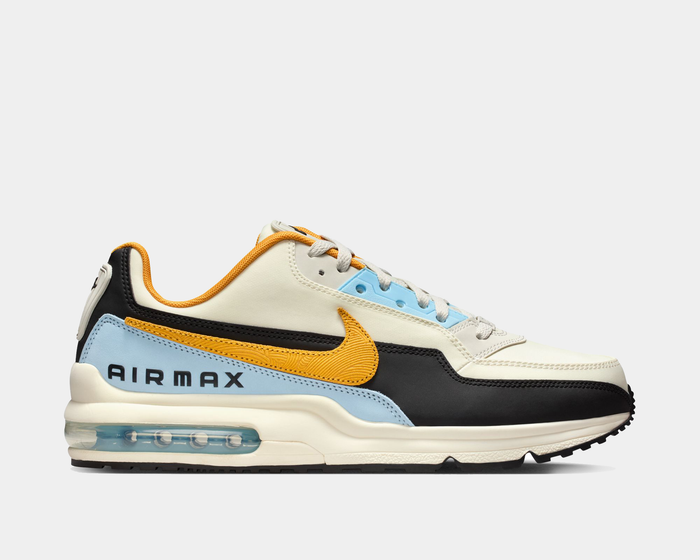 Multicolor sneaker with 'Air Max' branding on a white background