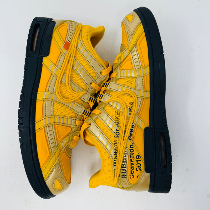 Nike Air Rubber Dunk Off-White University Gold