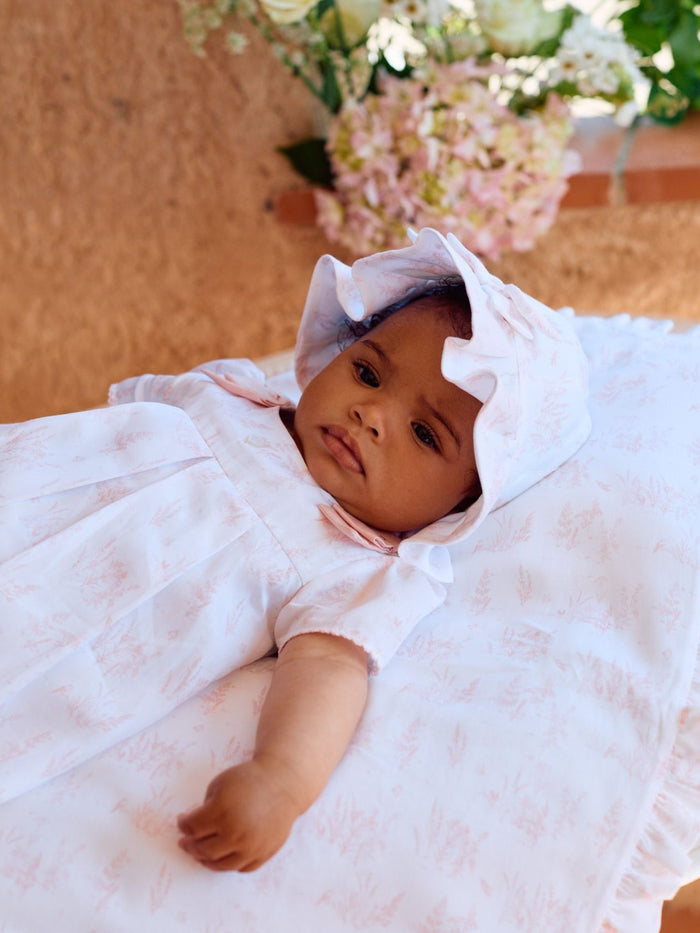 Blanket 'Florecitas Pink'