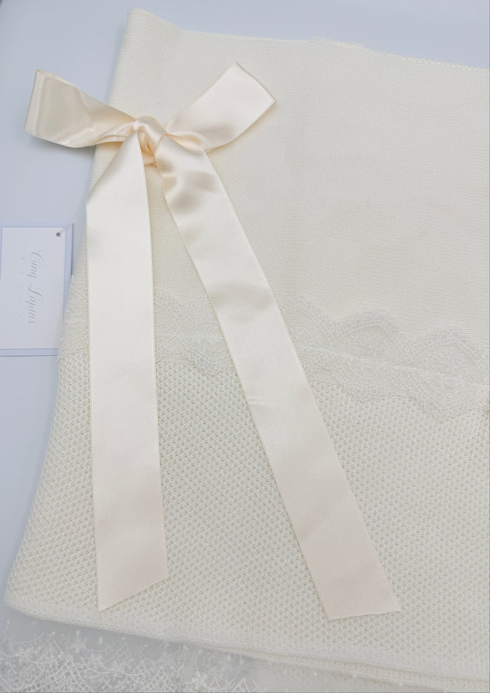 Blanket 'Picos' Beige