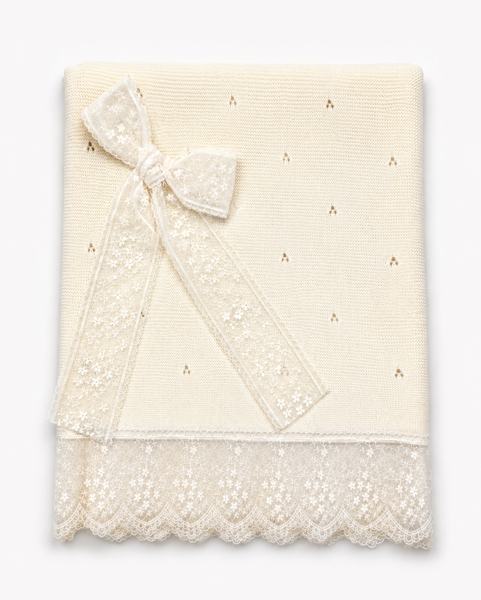 Blanket 'Picos Lace'