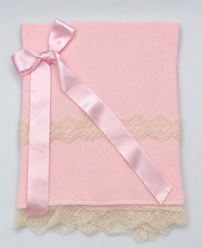 Blanket 'Picos' Pink