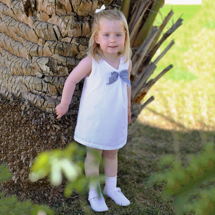 Bloomer Set 'Navy Gingham'
