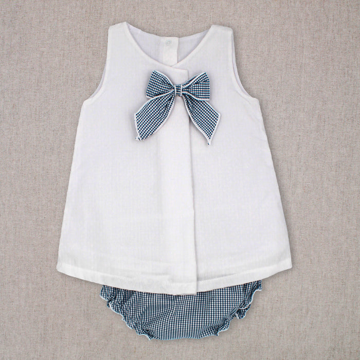 Bloomer Set 'Navy Gingham'