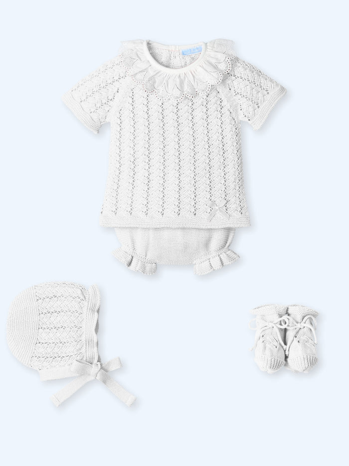 Bloomer Set 'Rustik' White