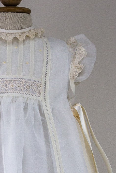 Christening Gown Mia- 2pc