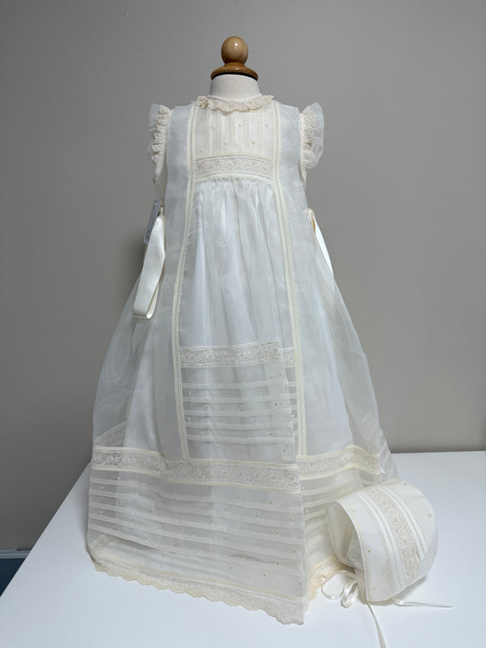 Christening Gown Mia- 2pc