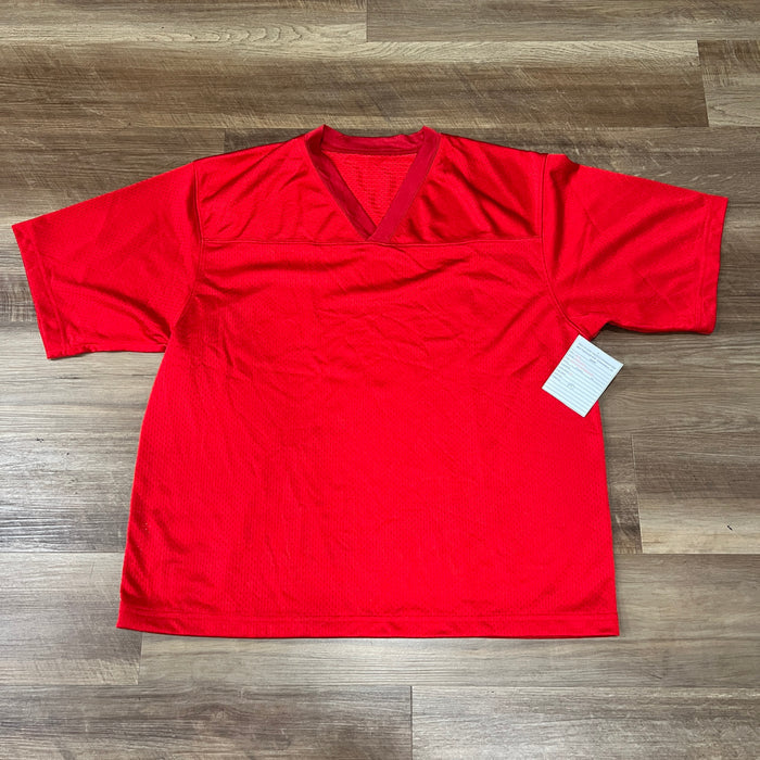 Chrome Hearts Football Jersey Sample Red