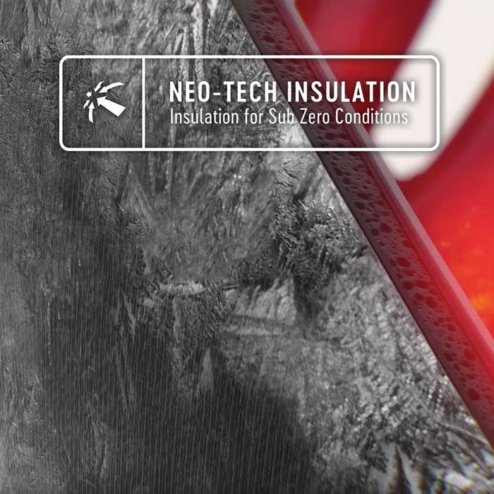 Bogs Classic High boots highlighting Neo-Tech insulation for sub-zero conditions, close-up view showcasing material texture.
