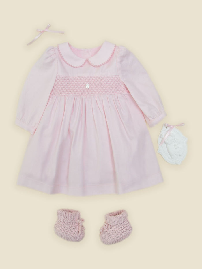 Dress ' Pink Embroidery'
