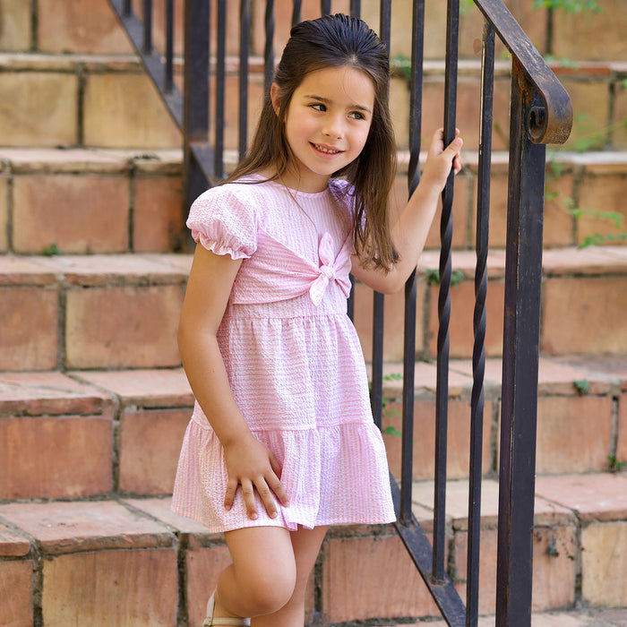 Dress 'Seersucker Stripes'