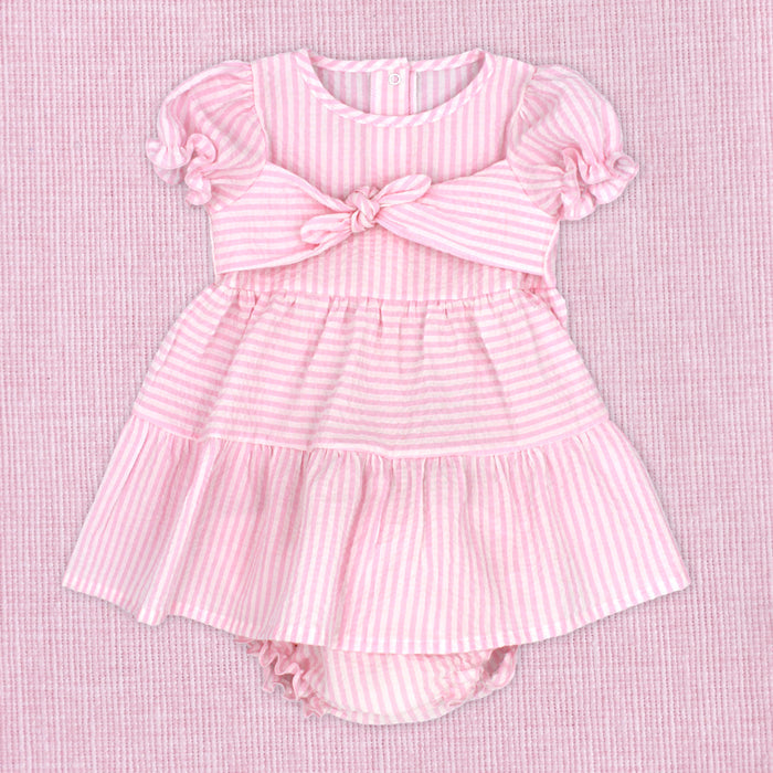 Dress 'Seersucker Stripes'