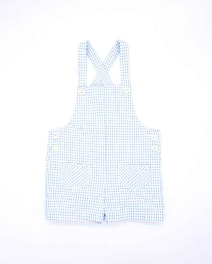 Dungaree Set Gingham