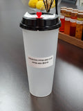 Frosted PP90-660 Cup 90mm 500 PCS (Case)