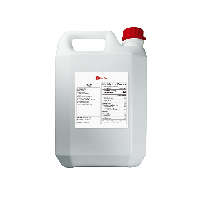 Guava Syrup 5KG (11LBS) (Bottle)
