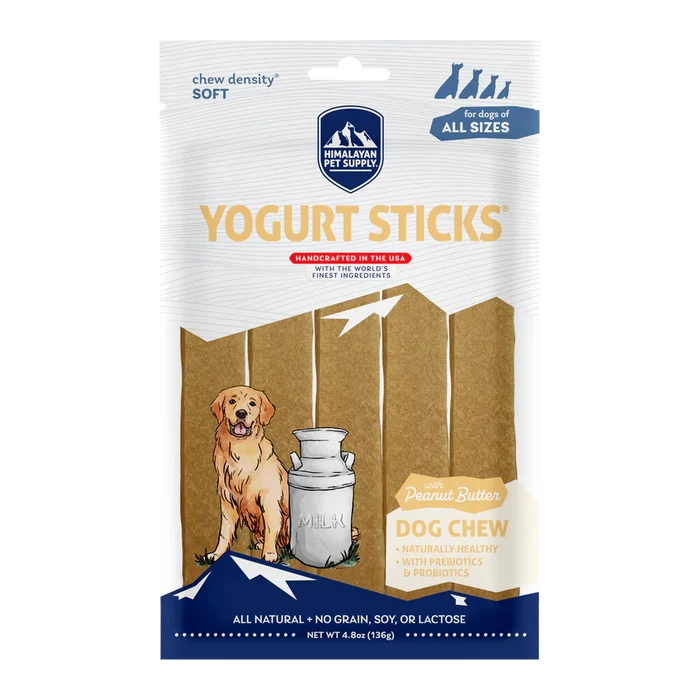 Himalayan Pet Peanut Butter Yogurt Sticks for Dogs 136g