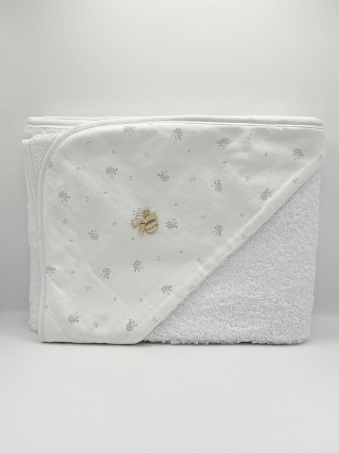 Hooded Towel XL Clea Beige