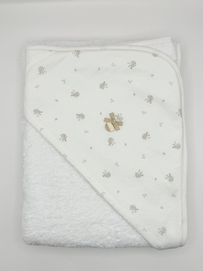 Hooded Towel XL Clea Beige