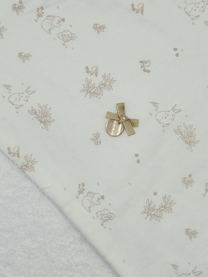 Hooded Towel XL Telma Beige