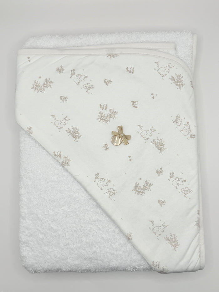 Hooded Towel XL Telma Beige