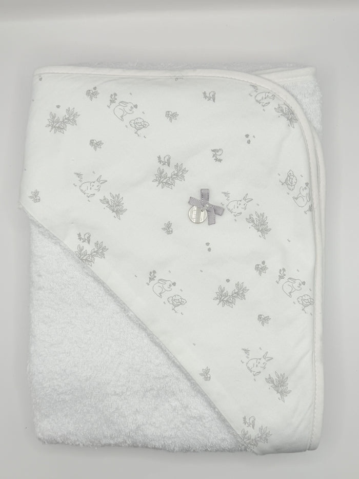 Hooded Towel XL Telma Grey