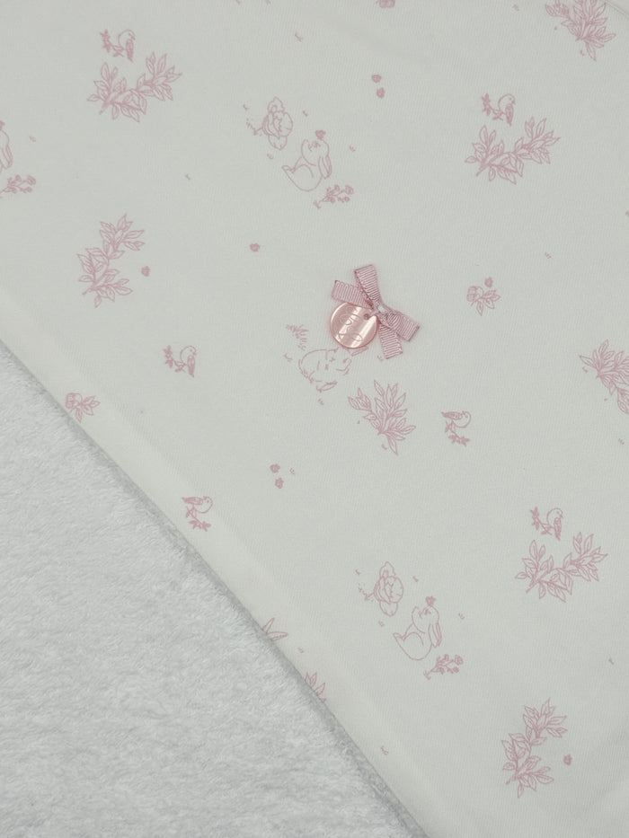 Hooded Towel XL Telma Pink