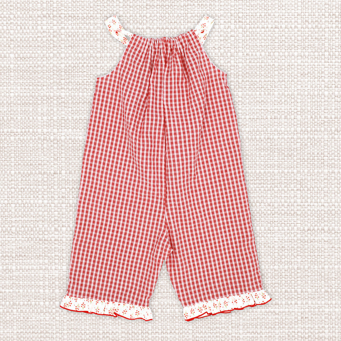 Jumpsuit 'Cherry Red'