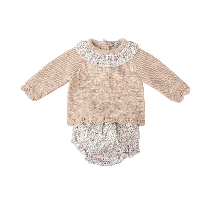 Knit Outfit Escarcha- 3pc