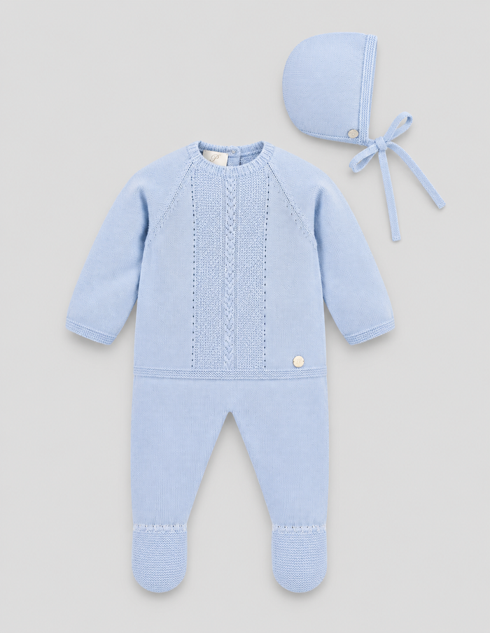 Knit Set 'Gifting' Tiza Blue