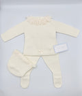 Knit Set 'Victoria' Ivory
