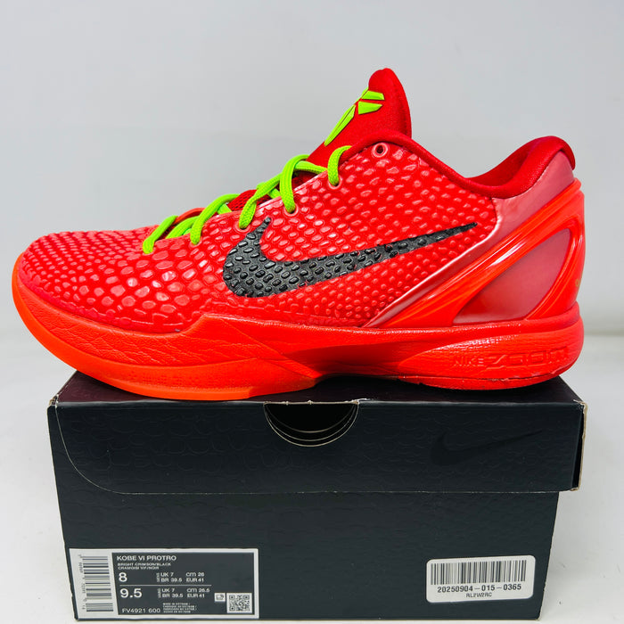 Nike Kobe 6 Protro Reverse Grinch