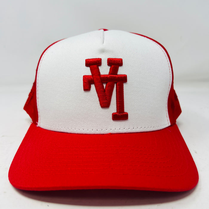 KTH Monogram Snapback Red
