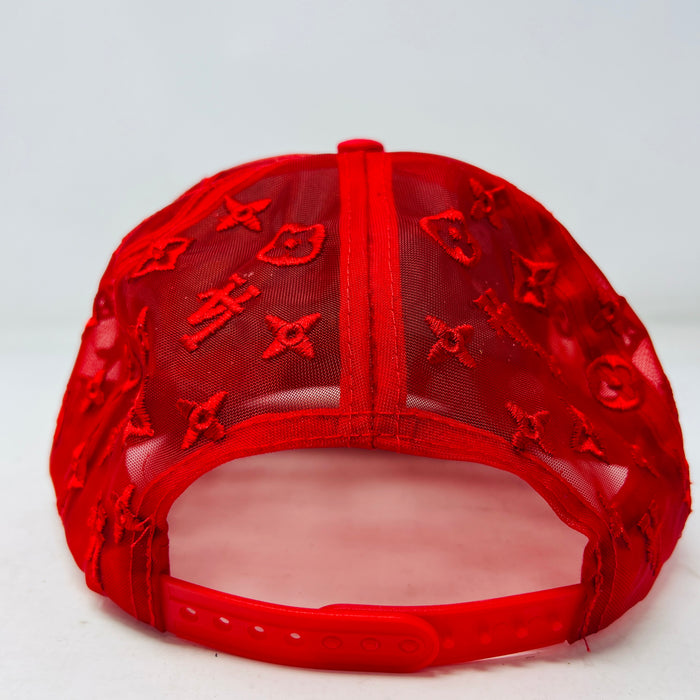 KTH Monogram Snapback Red