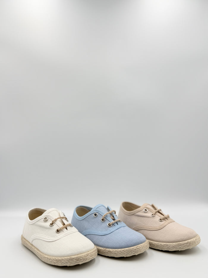 Lace-Up Sneakers 'Hugo' Jute Beige