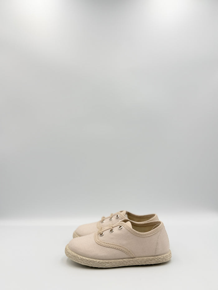 Lace-Up Sneakers 'Hugo' Jute Sand