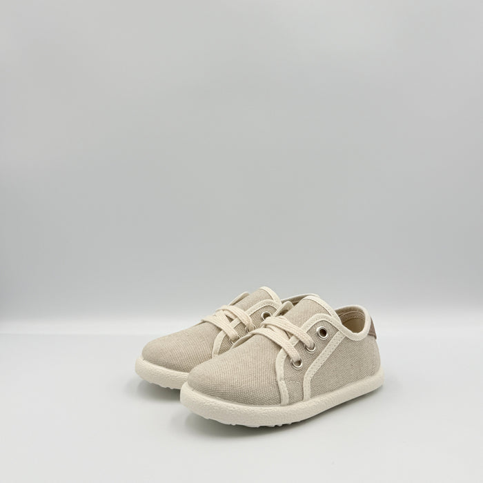 Lace-Up Sneakers 'Viena Bandeleta' Sand