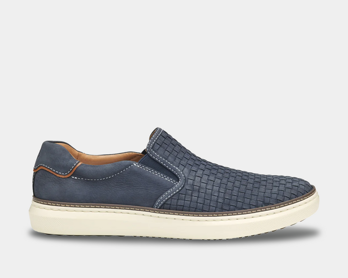 Navy Woven Tumbled Nubuck / 14 / Medium - M