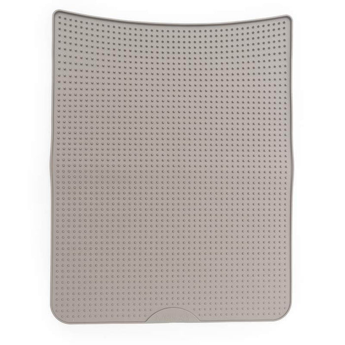 Messy Cats🍁 Litter Mat with Graduates Spikes in Grey