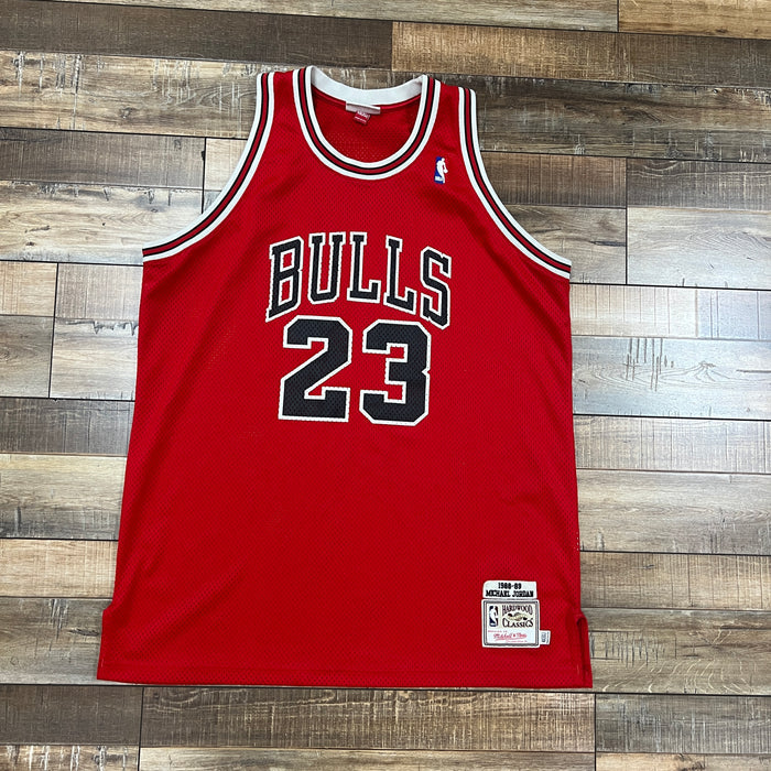 Mitchell & Ness Michael Jordan Chicago Bulls 1988-89 Red Jersey