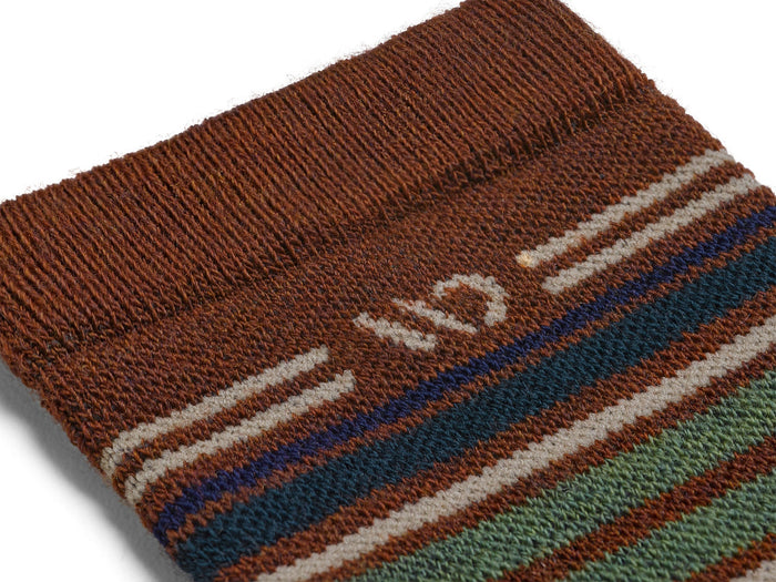 Multi Stripe Cushioned Micro Crew Socks - Image 5