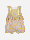 Multicolor floral romper in Liberty