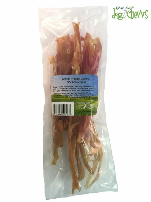 Nature's Own 🍁Beef Dental Tendons 12 Pack