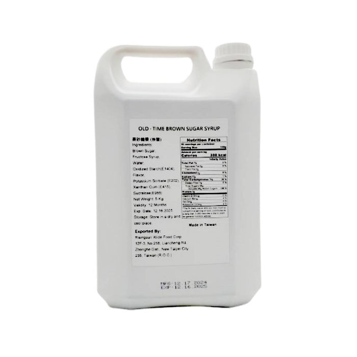 Old Time Brown Sugar Syrup For Walling 5KG (11LBS) (Bottle)