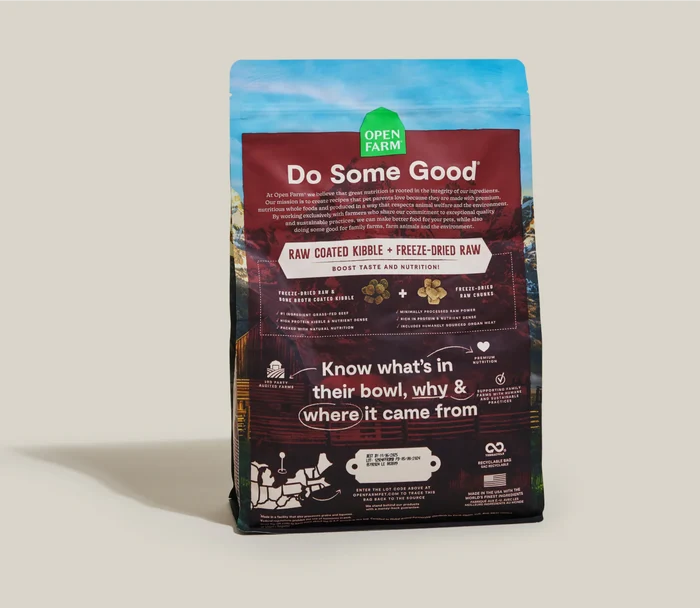 Open Farm RawMix Front Range Grain and Legume Free Dog Food