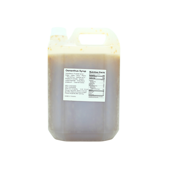 Osmanthus Syrup 5KG (11LBS) (Bottle)
