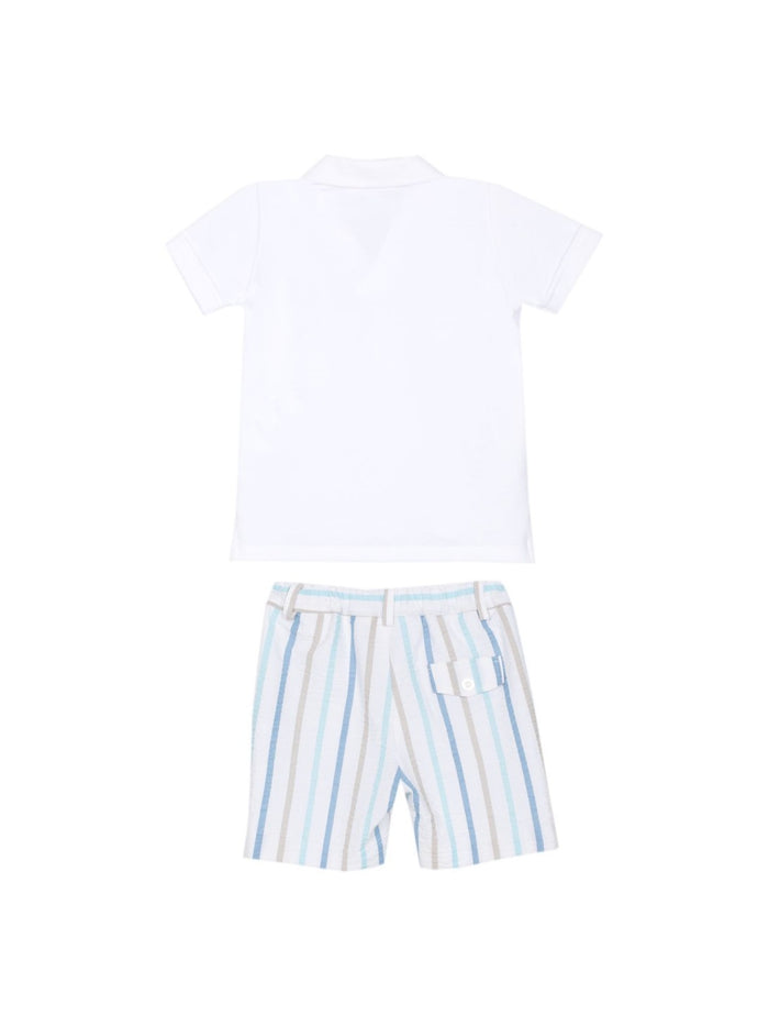 Outfit 'Turquoise Stripes'