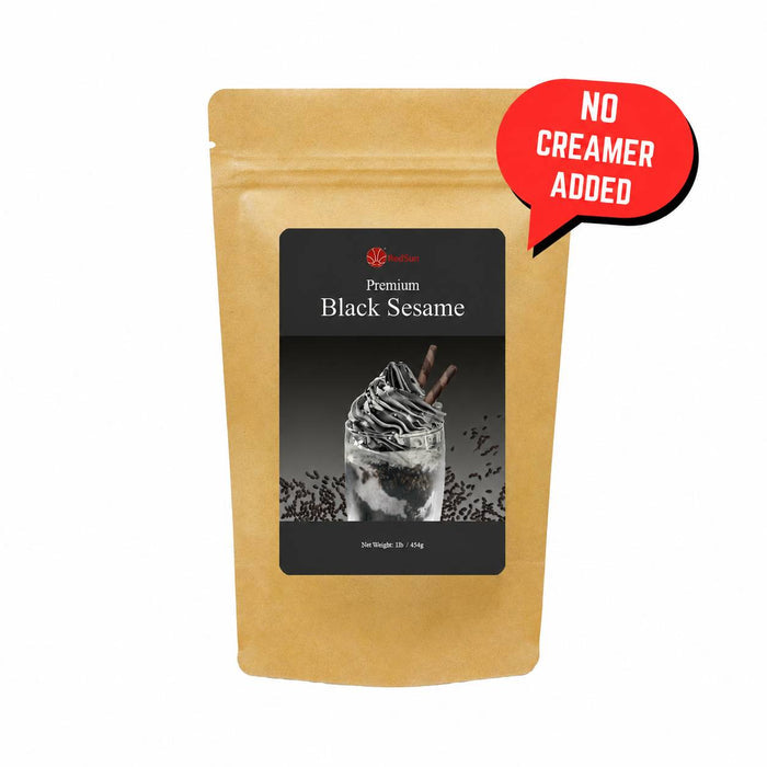 Premium Black Sesame Powder 1.0 LB (Bag)(55% Real Sesame)